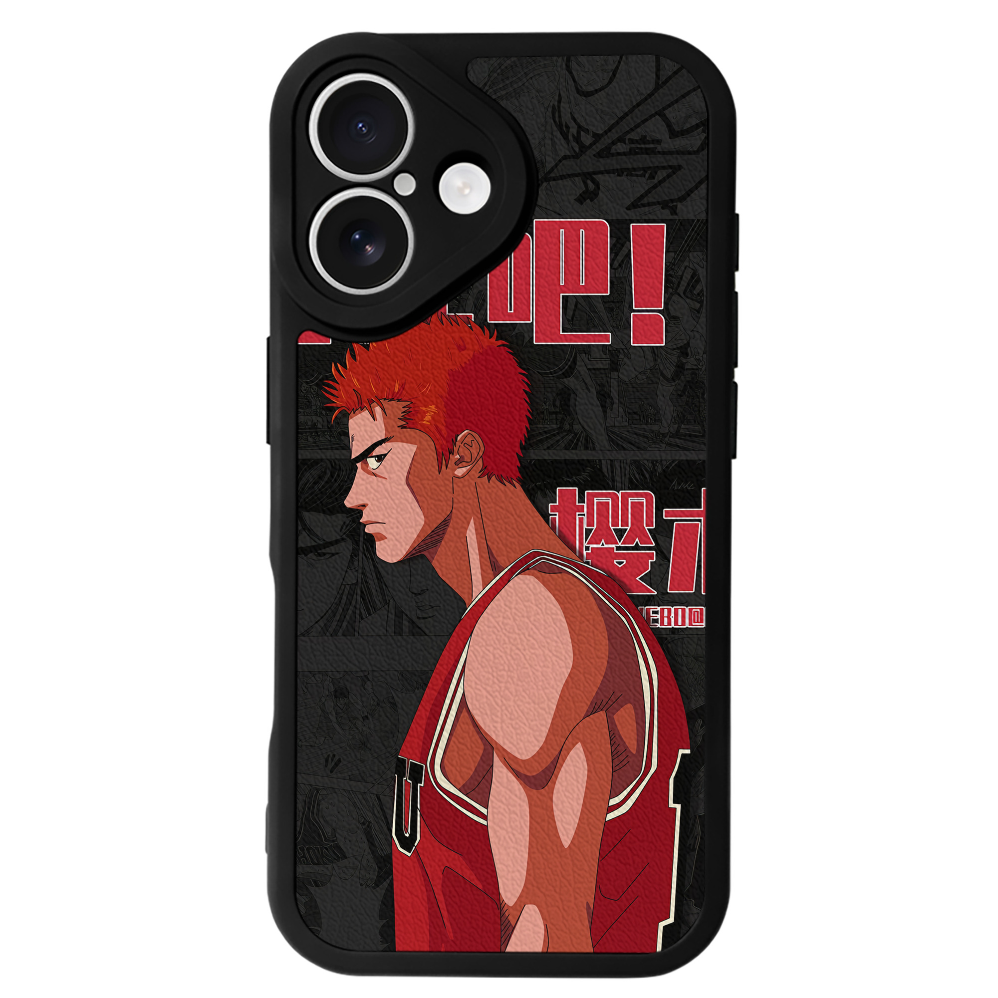 （画像用） SLAM DUNK／スラムダンク 【iPhone 16シリーズ対応】シリコンスマホケース（レザー調） 材質：シリコン
